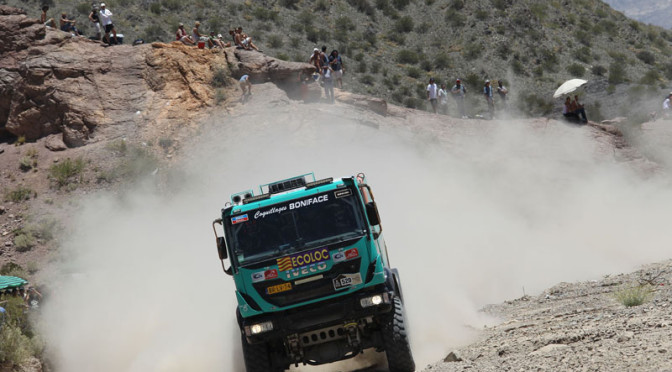 Dakar 2014, De Rooy sempre in vetta alla classifica generale